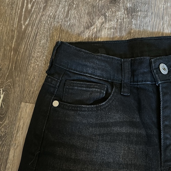 Art Class Jeans High Waist Relax Hip & Tight Raw Hem Straight Leg size 10 Kids - Picture 4 of 8